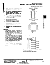 Click here to download SNJ54HC298J Datasheet