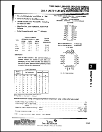 Click here to download SN74LS153FN Datasheet
