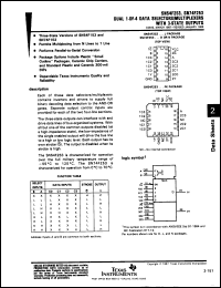 Click here to download SNJ54F253FK Datasheet