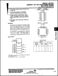 Click here to download SNJ54F257J Datasheet