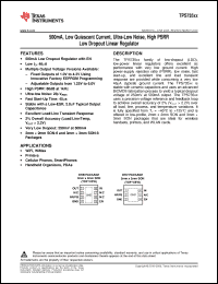 Click here to download TPS73501DRVR Datasheet