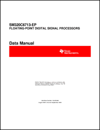 Click here to download SM320C6713GJCM20EP Datasheet
