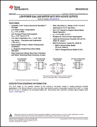 Click here to download SN74AUP2G125DQER Datasheet