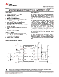 Click here to download TPS51113DRCT Datasheet