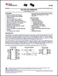 Click here to download ISO1050DWR Datasheet