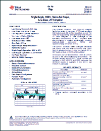 Click here to download OPA141AIDGKT Datasheet