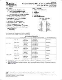 Click here to download TRS3232EIDWG4 Datasheet