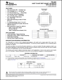 Click here to download TS3L4892RHHR Datasheet