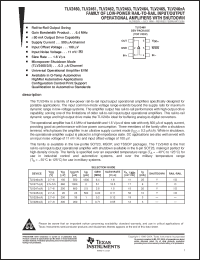 Click here to download TLV2461AIDG4 Datasheet