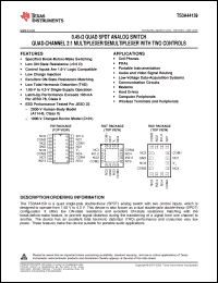 Click here to download TS3A44159RGTR Datasheet