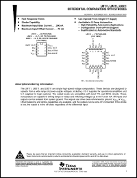 Click here to download LM311PWRG4 Datasheet