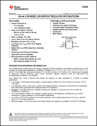 Click here to download LP2985A-30DBVRG4 Datasheet