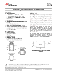 Click here to download TLV70030DDCT Datasheet