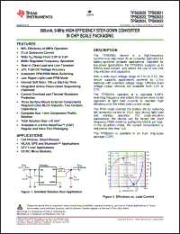 Click here to download TPS62620 Datasheet