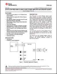 Click here to download TPA3112D1PWPR Datasheet