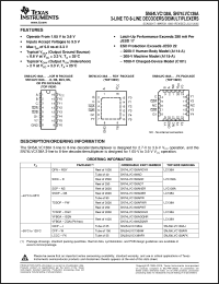 Click here to download SN74LVC138ADBRG4 Datasheet