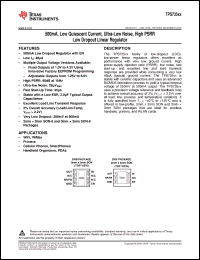 Click here to download TPS73533DRBR Datasheet