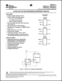 Click here to download TPS312XCXXDBV Datasheet