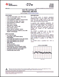 Click here to download OPA4209AIPWR Datasheet