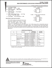 Click here to download TLV2362IDGKRG4 Datasheet