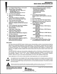 Click here to download MSP430CG4617IPZ Datasheet