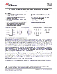 Click here to download TPD4S009DGSR Datasheet