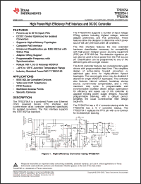 Click here to download TPS23754PWP-1 Datasheet