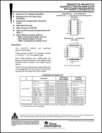 Click here to download SNJ54AHCT132J Datasheet