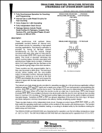 Click here to download SN54ALS169B_08 Datasheet