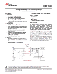 Click here to download BQ24092DSGT Datasheet