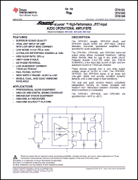 Click here to download OPA1642AIDGKR Datasheet