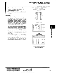 Click here to download SN7473NP3 Datasheet