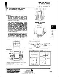 Click here to download SN74LS375D3 Datasheet