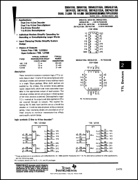 Click here to download SNJ54156J Datasheet