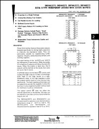 Click here to download SN74AS373J Datasheet