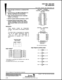 Click here to download SNJ54AC11004J Datasheet