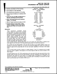 Click here to download 74AC11162J Datasheet