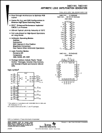 Click here to download 54AC11181FK Datasheet