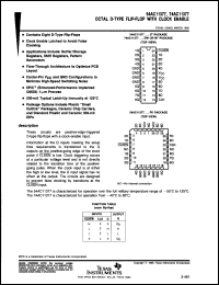 Click here to download 54AC11377JT Datasheet