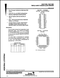 Click here to download 74AC11802DW Datasheet