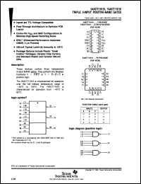 Click here to download 54ACT11010FK Datasheet