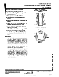 Click here to download 74ACT11190J Datasheet