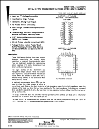 Click here to download 54ACT11373FK Datasheet