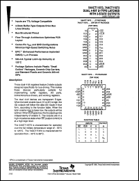 Click here to download 74ACT11873J Datasheet