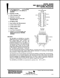 Click here to download ADC0808MFKB Datasheet