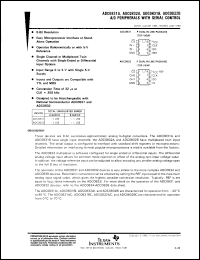 Click here to download ADC0831AIP Datasheet