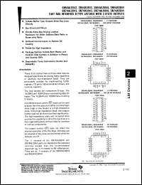 Click here to download SN74AS843NT Datasheet