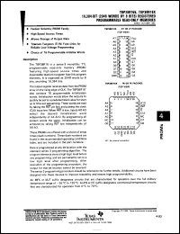 Click here to download TBP38R167-18FN Datasheet