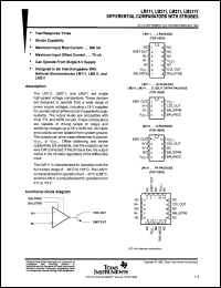 Click here to download LM311N/P3 Datasheet