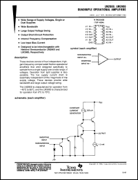 Click here to download LM1900J/883B Datasheet